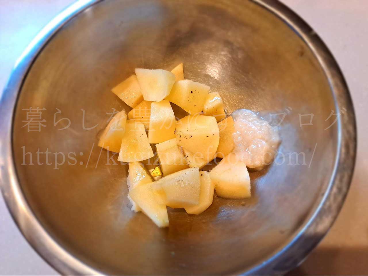発酵食品レシピ「りんごと酒粕のパイ包み焼き」