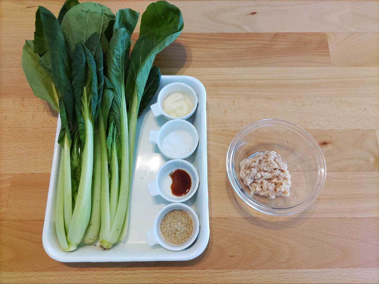 野菜レシピ「小松菜とツナのサラダ」