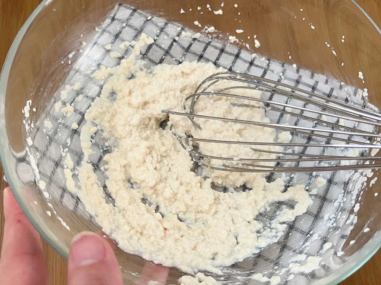 発酵食品腸活レシピ「揚げ里芋の醤油麹白和え」